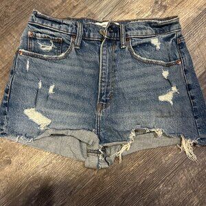 Abercrombie high-waisted shorts